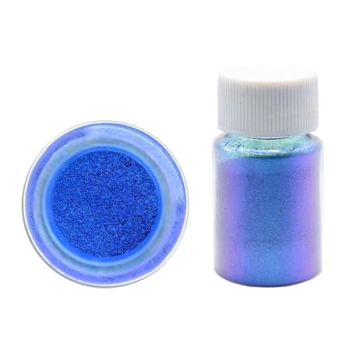 HEXHUASR Chamäleonpulver, 20 Farben, Shift-Glimmerpulver for Epoxidharz, Perlpigmentpulver zur Seifenherstellung, Kosmetik, Nagellack(FA154-4) von HEXHUASR