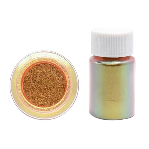 HEXHUASR Chamäleonpulver, 20 Farben, Shift-Glimmerpulver for Epoxidharz, Perlpigmentpulver zur Seifenherstellung, Kosmetik, Nagellack(FA155-2) von HEXHUASR
