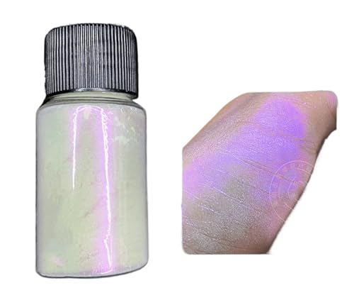 HEXHUASR Chamäleonpulver, 20 Farben, Shift-Glimmerpulver for Epoxidharz, Perlpigmentpulver zur Seifenherstellung, Kosmetik, Nagellack(FA158-3) von HEXHUASR