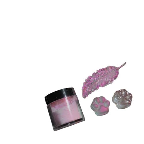 HEXHUASR Chamäleonpulver, 20 Farben, Shift-Glimmerpulver for Epoxidharz, Perlpigmentpulver zur Seifenherstellung, Kosmetik, Nagellack(FA159-05) von HEXHUASR