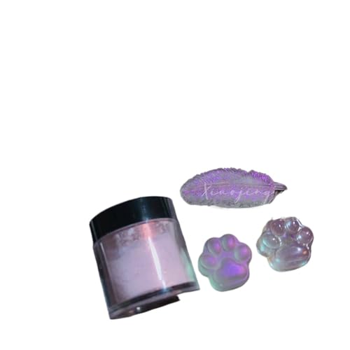 HEXHUASR Chamäleonpulver, 20 Farben, Shift-Glimmerpulver for Epoxidharz, Perlpigmentpulver zur Seifenherstellung, Kosmetik, Nagellack(FA159-06) von HEXHUASR