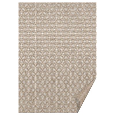 Naturkarton Sternlinien silber 50x70cm 220g/m² Naturkarton Sternlinien silber 50x70cm 220g/m² von HEYDA