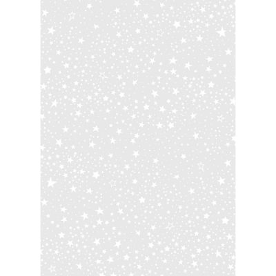 HEYDA Transparentpapier Sterne weiß 50x70cm 115g/m² von Baier & Schneider