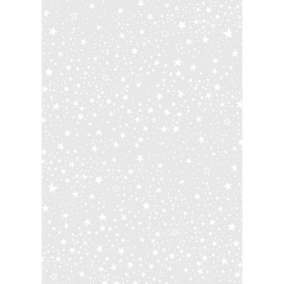 Transparentpapier Sterne weiß 50x70cm 115g/m² von HEYDA