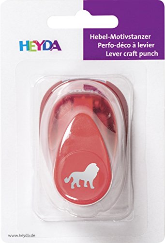 Heyda Heyda 203687462 Motivstanzer, klein Motivgröße: ca. 1, 7 cm, Motiv: Löwe Heyda Heyda 203687462 Motivstanzer, klein Motivgröße: ca. 1, 7 cm, Motiv: Löwe von Heyda