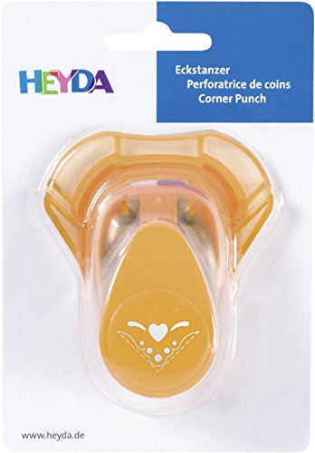 Heyda 203687572 Eck-Motivstanzer Motivgröße circa 2,5 cm, Motiv Herz Heyda 203687572 Eck-Motivstanzer Motivgröße circa 2,5 cm, Motiv Herz von Heyda