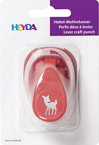 Heyda 203687604 Motivstanzer, klein Motivgröße: ca. 1, 7 cm, Motiv: Bambi Heyda 203687604 Motivstanzer, klein Motivgröße: ca. 1, 7 cm, Motiv: Bambi von Heyda