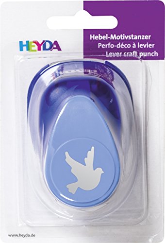 Heyda 203687711 Motivstanzer groß Motivgröße circa 2,5 cm, Motiv Taube Heyda 203687711 Motivstanzer groß Motivgröße circa 2,5 cm, Motiv Taube von Heyda