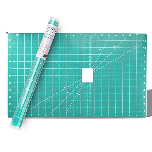 Freie Bewegung Quilten Schieber Matte mit klebriger Rückseite, 30,5 x 50,8 cm, selbstklebende Quilting-Zubehör, Slip-Matte, hilft beim einfachen Nähen von Matte mit Rastermarkierung – 1 Stück Freie Bewegung Quilten Schieber Matte mit klebriger Rückseite, 30,5 x 50,8 cm, selbstklebende Quilting-Zubehör, Slip-Matte, hilft beim einfachen Nähen von Matte mit Rastermarkierung – 1 Stück von HEYUP
