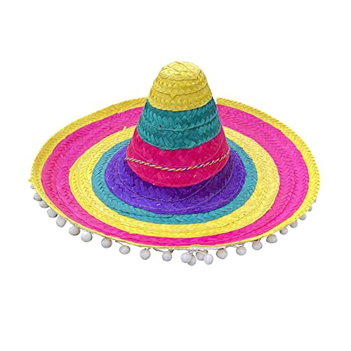 HEYXI Sombrero-Hut für Mexikaner, Strohhut, Sombrero-Hut, Partyhut, Mexikaner, Partyhut, Mexikaner, Party, Farbe A HEYXI Sombrero-Hut für Mexikaner, Strohhut, Sombrero-Hut, Partyhut, Mexikaner, Partyhut, Mexikaner, Party, Farbe A von HEYXI