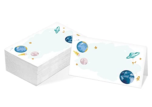 Tischkarte, Weltraum Thema Zelt Stil Karten, 25 Stück Half Fold Rezeption Platzkarte, Astronaut Geburtstag Dekor, Perfekt für Babyparty, Weltraum Galaxy Geburtstagsfeier und besondere Ereignisse C29 Tischkarte, Weltraum Thema Zelt Stil Karten, 25 Stück Half Fold Rezeption Platzkarte, Astronaut Geburtstag Dekor, Perfekt für Babyparty, Weltraum Galaxy Geburtstagsfeier und besondere Ereignisse C29 von HEZNZXQ