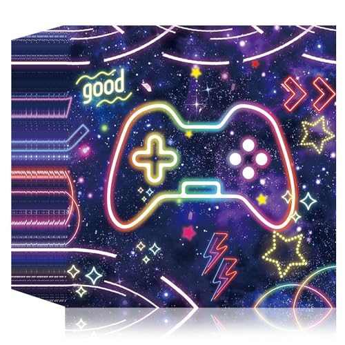 40 Stück Game On Servietten 33x33cm,Videospiel Servietten Party Dekorationszubehör Geburtstagsservietten Einweg Papierservietten für Kinder Jungen Gamer Videospiel Mottoparty 40 Stück Game On Servietten 33x33cm,Videospiel Servietten Party Dekorationszubehör Geburtstagsservietten Einweg Papierservietten für Kinder Jungen Gamer Videospiel Mottoparty von HFBOBP