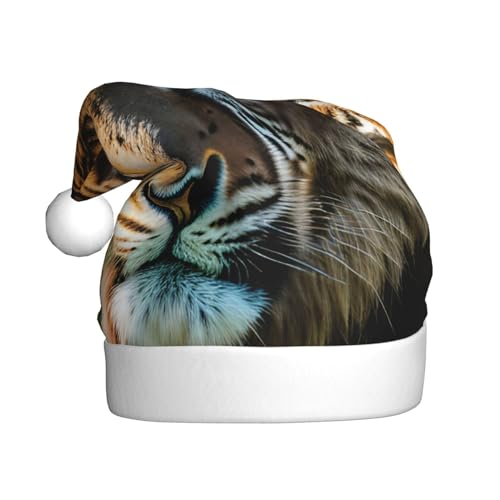 Afrikanische Tiere, Weihnachtsmannmütze, Weihnachtsmütze, Weihnachtsmütze, Strickmütze, Mütze für Erwachsene, Damen und Herren von HFDERW