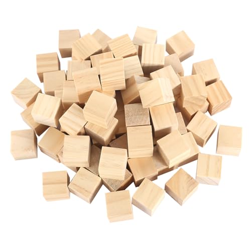 120 Stück Holz Würfel 20mm Kleine Holzwürfel Natürliche Blanko DIY Holzblöcke Holz Quadrat Holzklötzchen zum Basteln Holzquadratblöcke Holzklötze für DIY Malen Handwerk Dekoration Zahlen (20mm) 120 Stück Holz Würfel 20mm Kleine Holzwürfel Natürliche Blanko DIY Holzblöcke Holz Quadrat Holzklötzchen zum Basteln Holzquadratblöcke Holzklötze für DIY Malen Handwerk Dekoration Zahlen (20mm) von HFDONGL