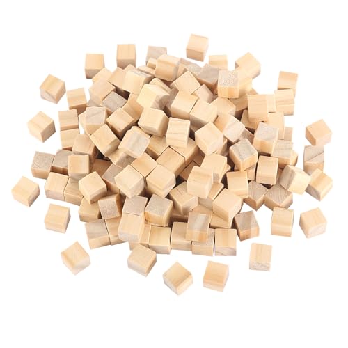 500 Stück Holz Würfel 10mm Kleine Holzwürfel Natürliche Blanko DIY Holzblöcke Holz Quadrat Holzklötzchen zum Basteln Holzquadratblöcke Holzklötze für DIY Malen Handwerk Dekoration Zahlen (10mm) 500 Stück Holz Würfel 10mm Kleine Holzwürfel Natürliche Blanko DIY Holzblöcke Holz Quadrat Holzklötzchen zum Basteln Holzquadratblöcke Holzklötze für DIY Malen Handwerk Dekoration Zahlen (10mm) von HFDONGL