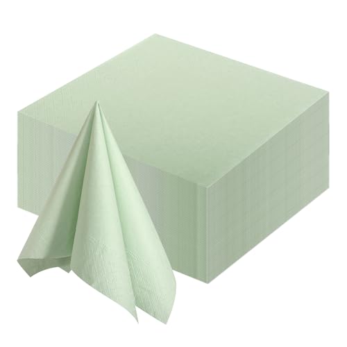 Servietten Grün Servietten Salbeigrün Servietten Hochzeit Servietten Eukalyptus Grün 100 Stück Cocktailservietten für Hochzeit Abendessen Geburtstag Brautjubiläum Party Servietten Grün Servietten Salbeigrün Servietten Hochzeit Servietten Eukalyptus Grün 100 Stück Cocktailservietten für Hochzeit Abendessen Geburtstag Brautjubiläum Party von HFDONGL
