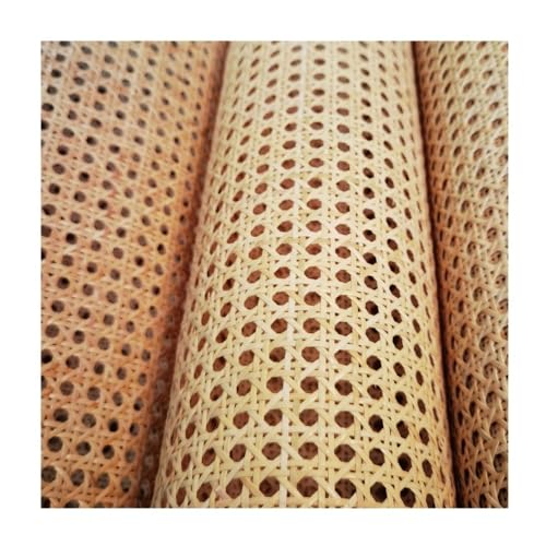 HFGDRH Natürliches Rattanband,PE Rattan Gurtband 50CM X 1Meter Natürliche Cane Gurtband Rattan Wicker Gurtband Rolle Stuhl Tisch Möbel Material(Original) von HFGDRH