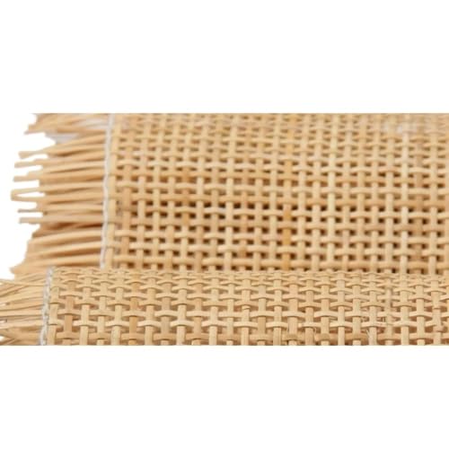 HFGDRH Natürliches Rattanband,PE Rattan Gurtband 50M Lange Natürliche Rattan Rolle Blatt Cane Gurtband Rolle Stuhl Tisch Möbel Reparatur Material DIY Handgemachte Weben(40x90cm) von HFGDRH