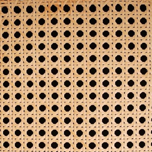 HFGDRH Natürliches Rattanband,PE Rattan Gurtband Vinyl Weave Rattan Wicker Cane Gurtband Rolle Möbel Stuhl Tisch Reparatur Material Schrank Tür Decke Wand Dekor heiß(Primary Color,30x70 cm) von HFGDRH