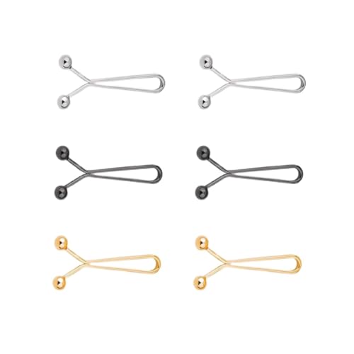 6 Stück Hose Enger Machen Clip, Hosenbund Enger Machen, Ausschnitt Verkleinern Clip, Hosen Taillenspanner, Pearl Jean Knopfnadeln, Taillenschnallen Clips Kein Nähen, Clips für Kleidung 6 Stück Hose Enger Machen Clip, Hosenbund Enger Machen, Ausschnitt Verkleinern Clip, Hosen Taillenspanner, Pearl Jean Knopfnadeln, Taillenschnallen Clips Kein Nähen, Clips für Kleidung von HFMYGS