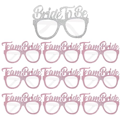 HFMYGS 10 Stück Rose Gold Team Braut Brille, Junggesellinnenabschied, Brille, braut to be Sonnenbrillen, Junggesellinnenabschied, Junggesellinnenabschied, Junggesellinnenabschied, Requisiten, florales HFMYGS 10 Stück Rose Gold Team Braut Brille, Junggesellinnenabschied, Brille, braut to be Sonnenbrillen, Junggesellinnenabschied, Junggesellinnenabschied, Junggesellinnenabschied, Requisiten, florales von HFMYGS