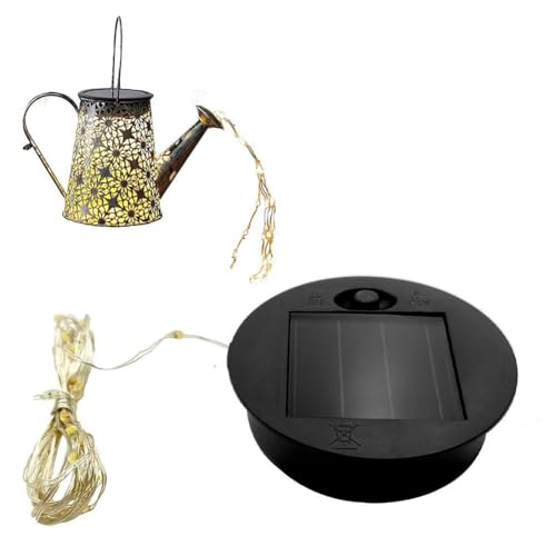 Solar Gießkanne Lichterkette für Außen, LED Kupferdraht Laterne Beleuchtung Zubehör, Gießkanne Lichter Outdoor Hängende Laternen für Gartenlicht von HFSAZJ