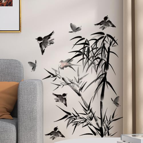HGDESIGN® Wandtattoo Wandaufkleber Fotorahmen Fotobaum Wandsticker Wanddeko für Wohnzimmer Schlafzimmer Kinderzimmer Babyzimmer (B) von HGDESIGN