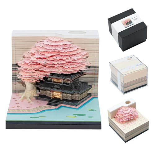 3D-Kalender 2025, 3d notizblock kalender 2025,3D-Tränenpapierkalender 2025,mit Lampe und Stifthalter, 3D-Baumhaus,DIY Arbeitsplattendekoration 3D-Kalender 2025, 3d notizblock kalender 2025,3D-Tränenpapierkalender 2025,mit Lampe und Stifthalter, 3D-Baumhaus,DIY Arbeitsplattendekoration von HGDGD