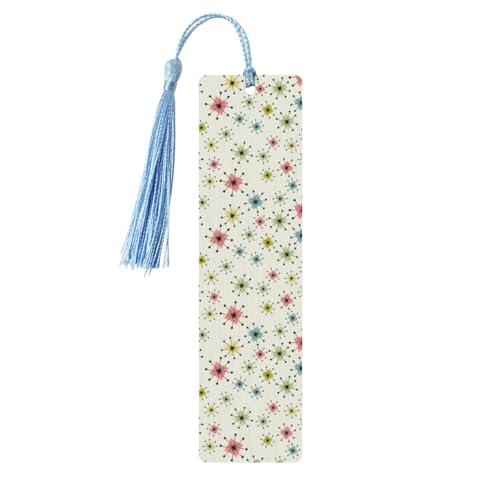 Atomic Stars Retro-Muster-Druck, Holz-Lesezeichen, niedliche Lesezeichen, Etiketten-Ornament für Dekoration, Handwerk, Dekorationen zum Lesen, 5 Stück Atomic Stars Retro-Muster-Druck, Holz-Lesezeichen, niedliche Lesezeichen, Etiketten-Ornament für Dekoration, Handwerk, Dekorationen zum Lesen, 5 Stück von HGFVY