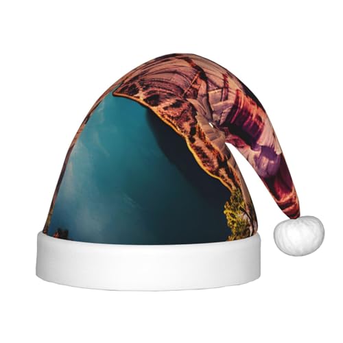 Beauty Grand Canyon Plüsch-Weihnachtsmannmütze, bequeme Weihnachtsmütze für Weihnachten, Partygeschenke, passend für Jugendliche, 1 Packung Beauty Grand Canyon Plüsch-Weihnachtsmannmütze, bequeme Weihnachtsmütze für Weihnachten, Partygeschenke, passend für Jugendliche, 1 Packung von HGFVY