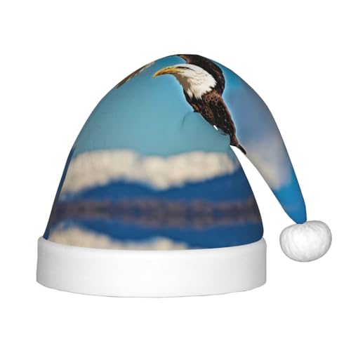 Flying Eagle Plüsch-Weihnachtsmannmütze, bequeme Weihnachtsmütze für Weihnachten, Partygeschenke, passend für Jugendliche, 1 Packung Flying Eagle Plüsch-Weihnachtsmannmütze, bequeme Weihnachtsmütze für Weihnachten, Partygeschenke, passend für Jugendliche, 1 Packung von HGFVY