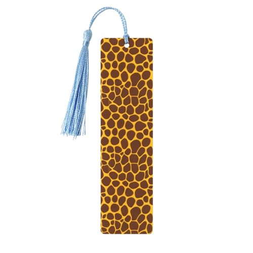 Lesezeichen mit Giraffen-Druck, 5 Stück, niedliche Lesezeichen, Etiketten-Ornament für Dekoration, Handwerk, Dekorationen zum Lesen von HGFVY