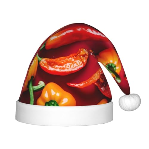 Obst und Gemüse, 1 Stück, Plüsch-Weihnachtsmannmütze, bequeme Weihnachtsmütze für Weihnachten, Partygeschenke, passend für Jugendliche Obst und Gemüse, 1 Stück, Plüsch-Weihnachtsmannmütze, bequeme Weihnachtsmütze für Weihnachten, Partygeschenke, passend für Jugendliche von HGFVY