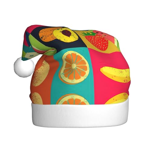 Weihnachtsmütze aus Plüsch, Weihnachtsmannmütze, bequeme Weihnachtsmütze für Weihnachten, Partygeschenke, passend für Erwachsene Weihnachtsmütze aus Plüsch, Weihnachtsmannmütze, bequeme Weihnachtsmütze für Weihnachten, Partygeschenke, passend für Erwachsene von HGFVY