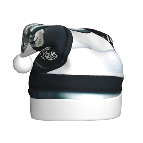 Weihnachtsmütze für Gewichtheben, Sport, Plüsch, Weihnachtsmannmütze, bequeme Weihnachtsmütze für Weihnachten, Party, Gastgeschenke, passend für Erwachsene Weihnachtsmütze für Gewichtheben, Sport, Plüsch, Weihnachtsmannmütze, bequeme Weihnachtsmütze für Weihnachten, Party, Gastgeschenke, passend für Erwachsene von HGFVY