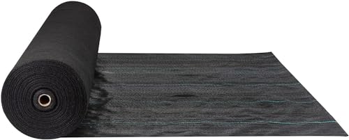 HGOuhK Geotextil-Landschaftsgewebe, gewebtes Unkrautvlies, Bodenabdeckung, Unkrautbekämpfungsmembran, 1,2 x 30 m HGOuhK Geotextil-Landschaftsgewebe, gewebtes Unkrautvlies, Bodenabdeckung, Unkrautbekämpfungsmembran, 1,2 x 30 m von HGOuhK