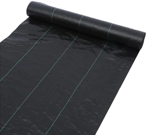 HGOuhK Unkrautvlies Unkrautbekämpfungsmembran-Unkrautbarriere-Landschaftsstoff for Landschaftsbau, Landwirtschaft, Gartenbau und Landwirtschaft(1.9Ft*32Ft/0.6 * 10m) von HGOuhK