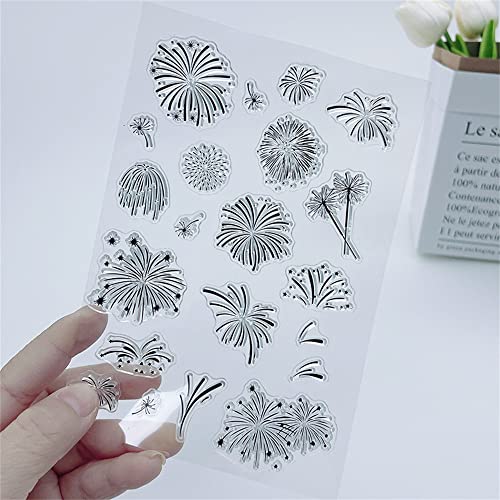 21 Stück Feuerwerk-Stempel für Kartenherstellung, Dekoration, DIY, Scrapbooking, Feiern, Silikon, transparente Siegel, transparente Stempel für Prägung, Album, Dekoration, Basteln. 21 Stück Feuerwerk-Stempel für Kartenherstellung, Dekoration, DIY, Scrapbooking, Feiern, Silikon, transparente Siegel, transparente Stempel für Prägung, Album, Dekoration, Basteln. von HGSALK