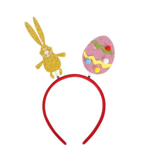 HGWOPGASD Hasenohren Stirnband Osterdekorationen Osterhasenohren Kaninchen Stirnband Geschenk für Erwachsene und Kinder A33 HGWOPGASD Hasenohren Stirnband Osterdekorationen Osterhasenohren Kaninchen Stirnband Geschenk für Erwachsene und Kinder A33 von HGWOPGASD