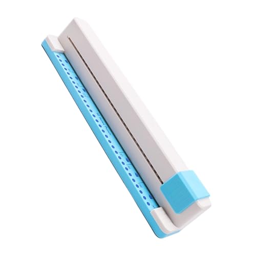 30 Lochpapier Stanzmaschine 5 5 Mm Rundes Loch Puncher Blech Stanzkapazität Für Binder Notebook Planer Cardstock Sliding Scale Puncher Machine von HGZHNAT