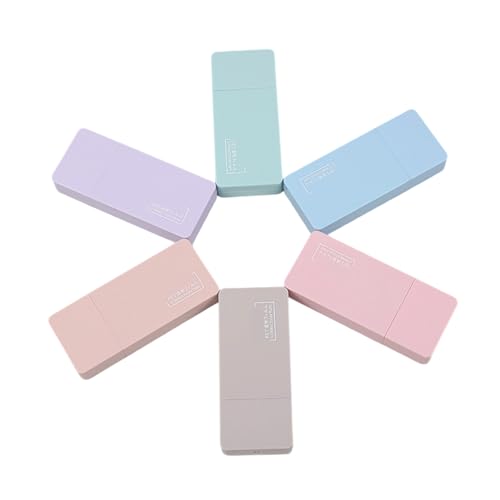 6pcs Korrekturbandrolle, 6mx5mm White Out Bänder, Schnelltrocknen Korrektur Gesamt, 36m Zum Schreiben Von Journaling Noting Correction Tape Für Schüler 6pcs Korrekturbandrolle, 6mx5mm White Out Bänder, Schnelltrocknen Korrektur Gesamt, 36m Zum Schreiben Von Journaling Noting Correction Tape Für Schüler von HGZHNAT