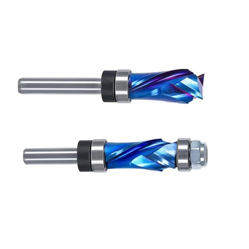 Mehrzweck Hohe Leistungen Helical Router Bit 1/4in Shank Geeignet Für Glatte Holzbearbeitungskanten Die Präzise Kanten Trimmen Und Router Bit Trimmen von HGZHNAT