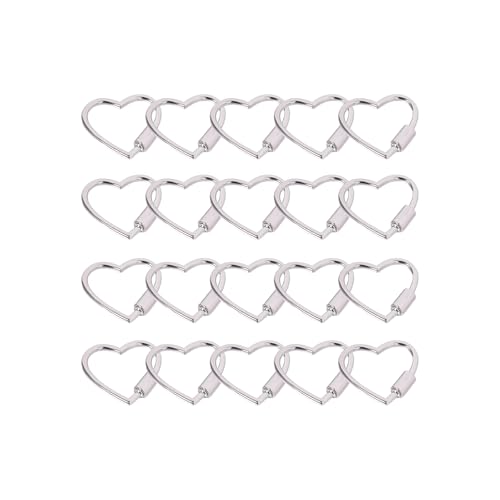 Vielseitige Metall Herzförmige Stecker Dekorative Beutel Lanyards Für Schmuck Machen Taschen Dekore Kreative Projekte von HGZHNAT