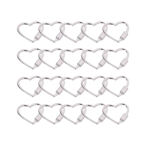 Vielseitige Metall Herzförmige Stecker Dekorative Beutel Lanyards Für Schmuck Machen Taschen Dekore Kreative Projekte von HGZHNAT
