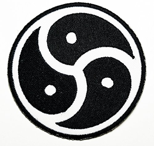 HHO BDSM-Symbol-Aufnäher, BDSM-Symbol-Aufnäher, bestickt, DIY-Aufnäher, niedliche Applikation, zum Aufnähen oder Aufbügeln, Kinder-Bastelaufnäher für Taschen, Jacken, Jeans, Kleidung HHO BDSM-Symbol-Aufnäher, BDSM-Symbol-Aufnäher, bestickt, DIY-Aufnäher, niedliche Applikation, zum Aufnähen oder Aufbügeln, Kinder-Bastelaufnäher für Taschen, Jacken, Jeans, Kleidung von HHO CARTOON PATCH