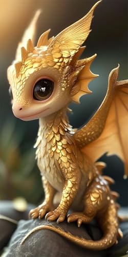 5D Diamond Painting Erwachsene, Diamant Malerei Kinder Anfänger, DIY Dinosaurier Diamant Painting Bilder Erwachsene Bastelset Geeignet Als Geschenk, Zur Entspannung und Als Wanddeko 50x100cm y-479 von HHQGOUYG