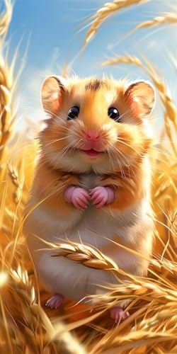 5D Diamond Painting Erwachsene, Diamant Malerei Kinder Anfänger, DIY Hamster Diamant Painting Bilder Erwachsene Bastelset Geeignet Als Geschenk, Zur Entspannung und Weihnachten Wanddeko 40x80cm y-71 5D Diamond Painting Erwachsene, Diamant Malerei Kinder Anfänger, DIY Hamster Diamant Painting Bilder Erwachsene Bastelset Geeignet Als Geschenk, Zur Entspannung und Weihnachten Wanddeko 40x80cm y-71 von HHQGOUYG