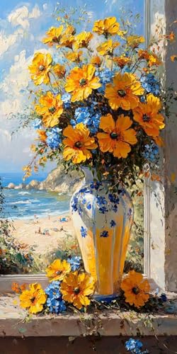 5D Diamond Painting Erwachsene, Diamant Malerei Kinder Anfänger, DIY Vase Blumen Diamant Painting Bilder Erwachsene Bastelset Geeignet Als Geschenk, Zur Entspannung und Als Wanddeko 100x200cm y-395 5D Diamond Painting Erwachsene, Diamant Malerei Kinder Anfänger, DIY Vase Blumen Diamant Painting Bilder Erwachsene Bastelset Geeignet Als Geschenk, Zur Entspannung und Als Wanddeko 100x200cm y-395 von HHQGOUYG