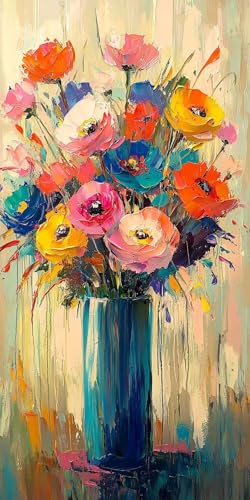 Blumen Vase Diamond Painting Erwachsene, 5D Diamant Kunst Kinder Kits, DIY Erwachsene Mosaikherstellung Basteln Diamant Malerei Bilder Set für Weihnachten Wanddekoration, Geschenke 100x200cm t-369 Blumen Vase Diamond Painting Erwachsene, 5D Diamant Kunst Kinder Kits, DIY Erwachsene Mosaikherstellung Basteln Diamant Malerei Bilder Set für Weihnachten Wanddekoration, Geschenke 100x200cm t-369 von HHQGOUYG