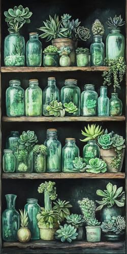 Blumenbänder Diamond Painting Erwachsene, 5D Diamant Kunst Kinder Kits, DIY Erwachsene Mosaikherstellung Basteln Diamant Malerei Bilder Set für Weihnachten Wanddekoration, Geschenke 30x60cm t-381 von HHQGOUYG